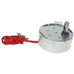 Fielect 1Pcs Synchronous Motor AC 12V 4-5RPM Turntable Motor CW/CCW Direction 4W TYC-50 Horizontal Hole Shaft
