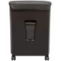Sentinel Shredders FM121P-BLK 12-Sheet High Security Micro Cut Paper Credit Card Shredder with Waste Bin Shredder, Black