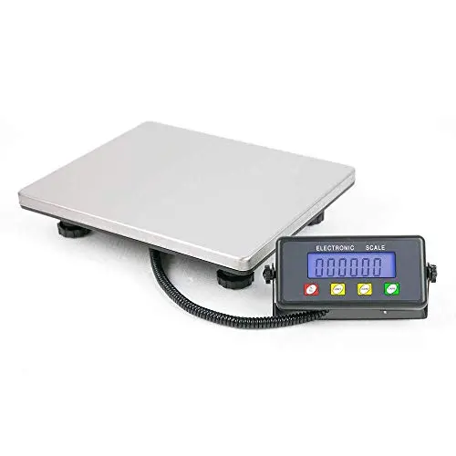 TUFFIOM 440lbs Digital Heavy Duty Shipping Postal Scale, 1.8oz Readability, with Large Durable Stainless Steel Platform, LCD Display, Luggage Scale for Post Office, Home TUFFIOM 440lbs Digital Heavy Duty Shipping Postal Scale, 1.8oz Readability, with Large Durable Stainless Steel Platform, LCD Display, Luggage Scale for Post Office, Home