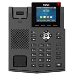 Fanvil X3SG Entry Level VoIP Phone, 2.8-Inch Color Display, 4 SIP Lines, Dual-Port Gigabit Ethernet, Power Adapter Not Included