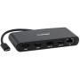 CalDigit Thunderbolt 3 Mini Dock - Bus Powered, Non Charging, 40Gbs, Dual 4K Display, USB 3.0 & 2.0 and Gigabit Ethernet LAN for Mac and PC, Thunderbolt 4 Compatible (Dual HDMI 2.0, Black)