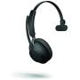 Jabra Evolve2 65 Wireless Headset USB-C Mono UC, Bluetooth Dongle, Compatible with Zoom, Webex, Skype, Smartphones, Tablets, PC/MAC, 26599-889-899 (Black), Global Teck Gold Support Plan Included