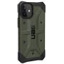 URBAN ARMOR GEAR UAG Designed for iPhone 12 Mini Case [5.4-inch screen] Rugged Lightweight Slim Shockproof Pathfinder Protective Cover, Olive
