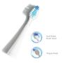 Smile Bright Store Platinum Electronic Sonic Toothbrush with UV Antibacterial Sanitizing Charging Case - Rechargeable Storage Base, (Charcoal)