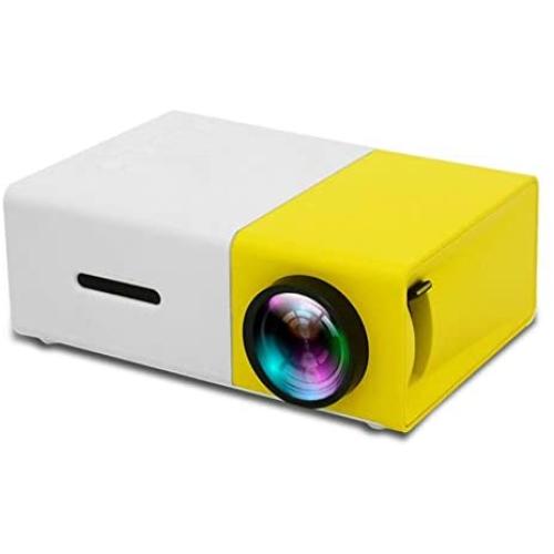 Zmucen Portable Mini Projector Home Party Meeting Theater Full Color LED LCD Projector