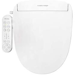 Coway Bidetmega 150 Smart Electronic Bidet Seat with Innovative i-WAVE Technology (For Elongated Toilet Bowl), White, Model Number: Bidetmega 150E