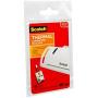 Scotch Thermal Laminating Pouches, 5 Mil Thick for Extra Protection, Professional Quality, 2.4 x 4.2-Inches, ID Badge without Clip, 100-Pouches (TP5852-100)