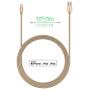 TalkWorks iPhone Charger Lightning Cable 10ft Long Braided Heavy Duty Cord MFI Certified for Apple iPhone 12, 12 Pro/Max, 12 Mini, 11, 11 Pro/Max, XR, XS/Max, X, 8, 7, 6, 5, SE, iPad - Gold TalkWorks iPhone Charger Lightning Cable 10ft Long Braided Heavy Duty Cord MFI Certified for Apple iPhone 12, 12 Pro/Max, 12 Mini, 11, 11 Pro/Max, XR, XS/Max, X, 8, 7, 6, 5, SE, iPad - Gold