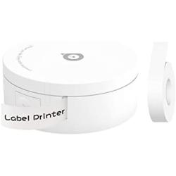 SQWAN Mini Label Printer, Wireless BT Portable Label Maker, Pocket Thermal Label Printer, Compatible with Android & iOS System, for Office School Home (White)