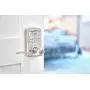 Kwikset 99170-001 SmartCode 917 Keypad Keyless Entry Traditional Residential Electronic Lever Deadbolt Alternative with Tustin Door Handle and SmartKey Security, Satin Nickel