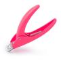 Dr.Nail Professional Acrylic Nail Clipper False Nails Cutter Fake Nail Clippers Nail Tip Trimmer for Artificial Nail Art Manicure Tools Clip Tool(Pink)
