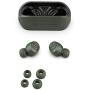 JLab Audio Go Air True Wireless Bluetooth Earbuds + Charging Case | Green | Dual Connect | IP44 Sweat Resistance | Bluetooth 5.0 Connection | 3 EQ Sound Settings: JLab Signature, Balanced, Bass Boost