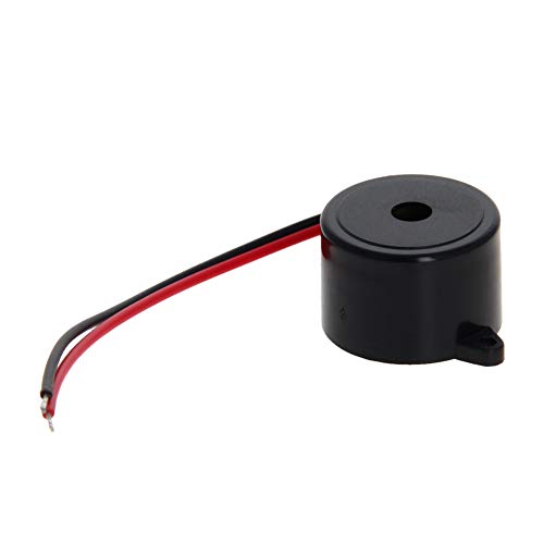 Fielect Electronic Buzzer Active Piezo Buzzer Electronic Buzzerphone Beep Tone Speaker Alarm FSD-2316 Model DC 12V 80dB 1Pcs 2.3x1.9cm