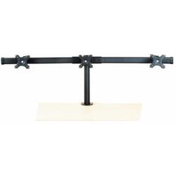 Triple Monitor Stand Curved Arm
