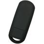 Alegender Qty(2) 3 Buttons Full Protector Rubber Smart Key Cover Jacket Keyless Protector Holder for Mazda 3 6 CX3 CX5 CX7 CX9 SPEED3 Smart Key Fob Black Red