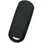 Alegender Qty(2) Silicone Smart Key Cover Case Jacket Protector Holder for Mazda 3 CX3 CX5 CX7 CX9 SPEED3 3 Buttons Smart Key Fob Remote Black Rose