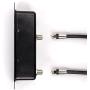 24db Distribution Amplifier - Digital TV Antenna Booster Signal Amplifier, Adjustable Boost/Gain, NTSC, ATSC, FM, UHF, VHF - 1000 MHz - Includes RG6 Coaxial Cable