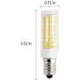 MD Lighting 10W E12 Dimmable LED Candelabra Bulbs (6 Pack)- 3000K Warm White Replacement 80W Equivalent Incandescent Bulbs, E12 Ceramic Corn Light Bulbs for Home Lighting, Ceiling Fan, AC120V