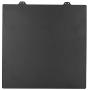 Yanmis 3D Printer Parts, Heated Bed Steel Sheet 300x300mm Double-Sided Textured for 3D Printer Accessory