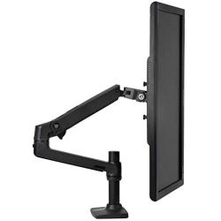 Ergotron Mounting Arm for Monitor - 34'' Screen Support - 24.91 Lb Load Capacity - Matte Black