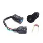 HuthBrother 0453417 0450549 Ignition Key Switch Compatible with Polaris Sportsman 90 2001-2014 Polaris Predator 90 2003-2006 Polaris Outlaw 90 2007-2014 50 2008-2018