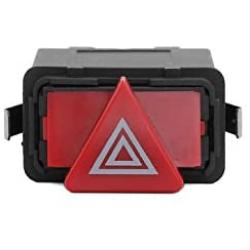 uxcell Car Vehicle 9 Pins Emergency Hazard Warning Light Switch 8D0 941 509H