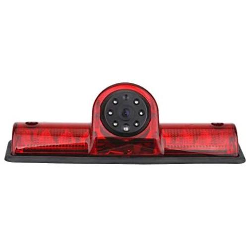 Misayaee Car Third Roof Top Mount Brake Lamp Camera Brake Light HD Rear View Backup Parking Camera for NV 1500 2500 3500 NV Cargo Van(2012-2019) Transporter