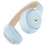 Beats Studio3 Wireless Headphones - The Beats Skyline Collection - Crystal Blue (Renewed)