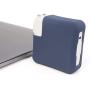 Premium Silicone Charger Cover Compatible with MacBook Pro 13 (Model: A2251/2289/A2338, 2020+), MacBook Pro 13 (Model:A1425/A1502/A1706/A1708/A1989/A2159, 2011-2020) - Navy Blue