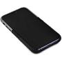 Dockem iPhone 11 Pro Wallet Case: Built-in Metal Plate for Magnetic Mounting & 2 Credit Card Holder Slots (5.8'' Luxe M2 Synthetic Leather, Black and Grey)