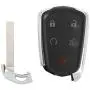 X AUTOHAUX Replacement Keyless Entry Remote Key Fob 315Mhz HYQ2AB for Cadillac SRX 2015-2016