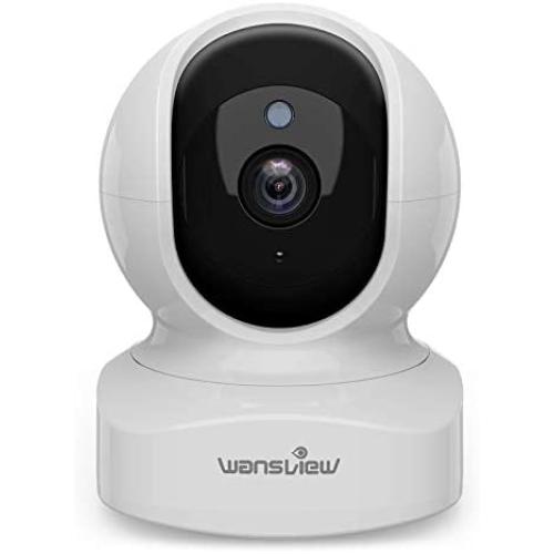 Home Security Camera, Baby Camera,1080P HD Wansview Wireless WiFi Camera for Pet/Nanny, Motion Alerts, 2 Way Audio, Night Vision, Compatible with Alexa Echo Show, with TF Card Slot and Cloud
