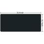KINPLE XXL Extended Large Gaming Mouse Pad Non-Slip Water-Resistant Rubber Cloth Computer Game Mouse Mat(35.4×15.75×0.1 inch) (35.4×15.75inch(U11))