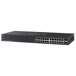 Cisco SG110-24HP Desktop Switch with 24 Gigabit Ethernet (GbE) Ports plus 100W PoE, Limited Lifetime Protection (SG110-24HP-NA)