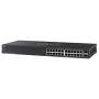 Cisco SG110-24HP Desktop Switch with 24 Gigabit Ethernet (GbE) Ports plus 100W PoE, Limited Lifetime Protection (SG110-24HP-NA)