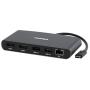 CalDigit Thunderbolt 3 Mini Dock - Bus Powered, Non Charging, 40Gbs, Dual 4K Display, USB 3.0 & 2.0 and Gigabit Ethernet LAN for Mac and PC, Thunderbolt 4 Compatible (Dual HDMI 2.0, Black)