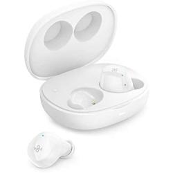 Bluetooth Earbuds, Boltune Bluetooth 5.1 with 4 Mics Ultralight Comfort Wireless Earbuds, CVC 8.0 Stereo Sound Deep Bass, IPX8 Waterproof in-Ear Headphones, Single/Twin Mode for iPhone/Android