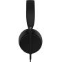 Plugged Crown Series Headphones, Black/Gold