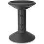 Storex Wiggle Stool, Adjustable Height 12”, 14”, 16”, or 18” for Active Seating in The Classroom, Black (00300U01C)