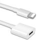 Bebetter Extension Cable (White, 6.6FT/2M) Extender Dock Cable Pass Video, Data, Audio