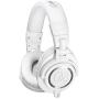Audio-Technica ATH-M50XWH Professional Studio Monitor Headphones, White