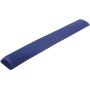DAC Super-Gel Ergonomic Keyboard Wrist Rest Wrist Support, Smooth Luxurious Lycra Surface, Non-Skid Backing, Blue, Straight Edge