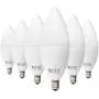 Sunco Lighting 6 Pack B11 LED Candelabra Bulb, Dusk-to-Dawn, 5W=40W, 4000K Cool White, 450 LM, E12 Base, Outdoor Decorative Light for Sconces - UL Sunco Lighting 6 Pack B11 LED Candelabra Bulb, Dusk-to-Dawn, 5W=40W, 4000K Cool White, 450 LM, E12 Base, Outdoor Decorative Light for Sconces - UL