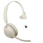 Jabra Evolve2 65 Wireless Headset USB-C Mono UC, Bluetooth Dongle, Compatible with Zoom, Webex, Skype, Smartphones, Tablets, PC/MAC, 26599-989-899 (Black), Global Teck Gold Support Plan Included