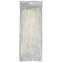 100 Pack KOOWIN 12 Inch 50 Lbs Tensile Strength Self-Locking Eco-Friendly Nylon Plastic Cable Zip Ties Heavy Duty White Wire Tie Wraps for Home, Office, Garden, Garage, Workshop (Medium, 100pcs)