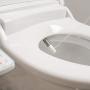 BidetMate 1000 Series Electric Bidet Heated Smart Toilet Seat with Heated Water, Side Panel Remote, and Heated Dryer - Adjustable and Self-Cleaning - Fits Elongated Toilets