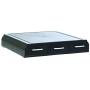 Mind Reader 2MONSTA3D-BLK PC, Laptop, IMAC Monitor Stand and Desk Organizer with 3 Draws for Storage, 2-Pack, Black