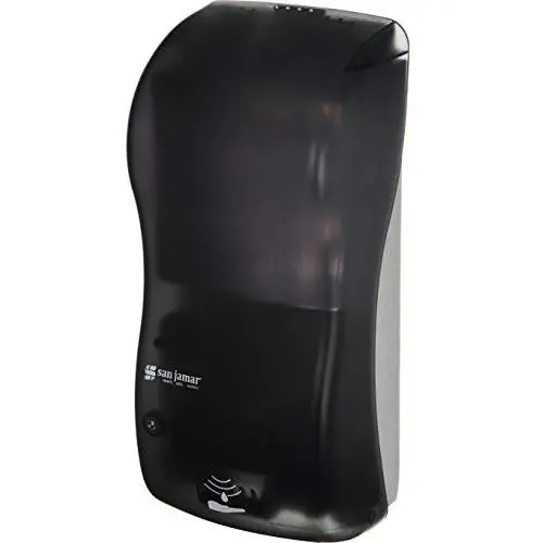 San Jamar SH900TBK Rely Hybrid Electronic Touchless Lotion Soap Dispenser, 875 mL, Black Pearl