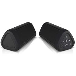 OontZ Angle 3 Ultra (4th Gen) Waterproof 5.0 Bluetooth Speaker, Two Speaker Edition, 14 Watts, Hi-Quality Sound & Bass, 100 Ft Wireless Range, Bluetooth Speakers by Cambridge SoundWorks (Black)