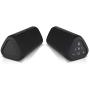 OontZ Angle 3 Ultra (4th Gen) Waterproof 5.0 Bluetooth Speaker, Two Speaker Edition, 14 Watts, Hi-Quality Sound & Bass, 100 Ft Wireless Range, Bluetooth Speakers by Cambridge SoundWorks (Black)